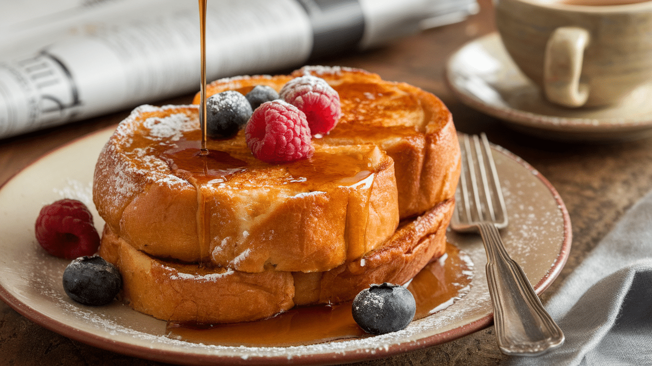 Delicious Hawaiian Roll French Toast Recipe