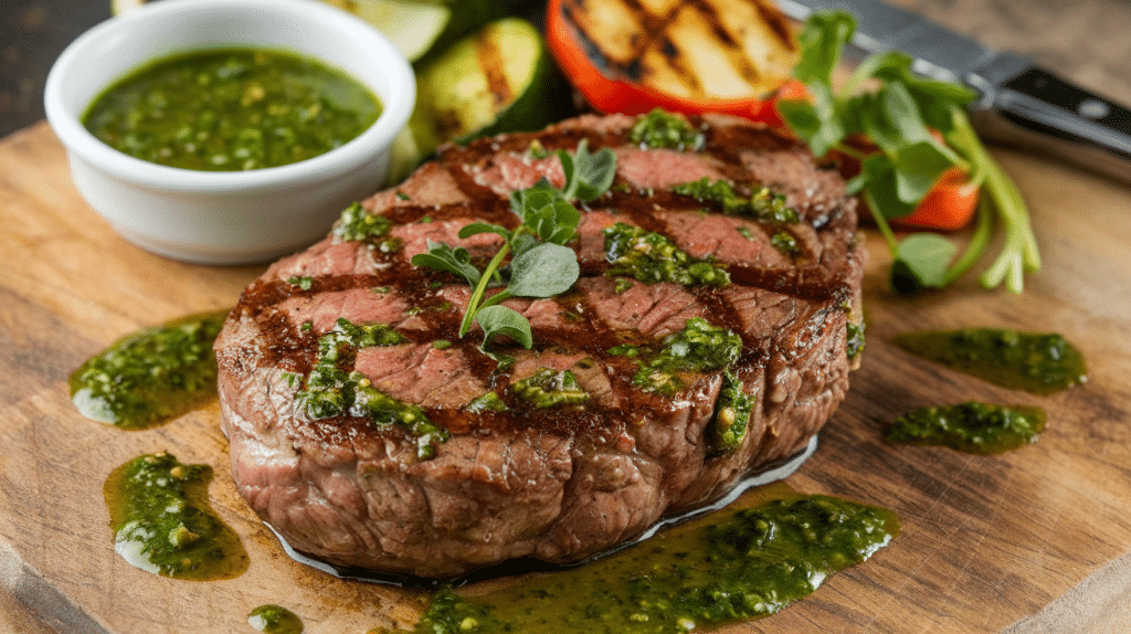 Grilled Chimichurri Steak Recipe