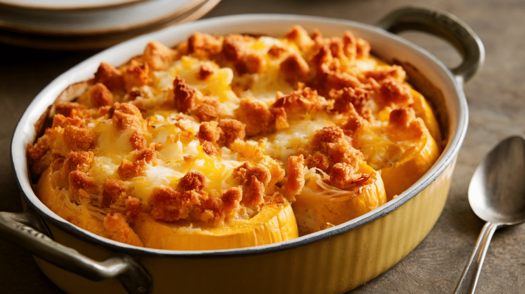 Cheesy Southern Squash Casserole Recipe