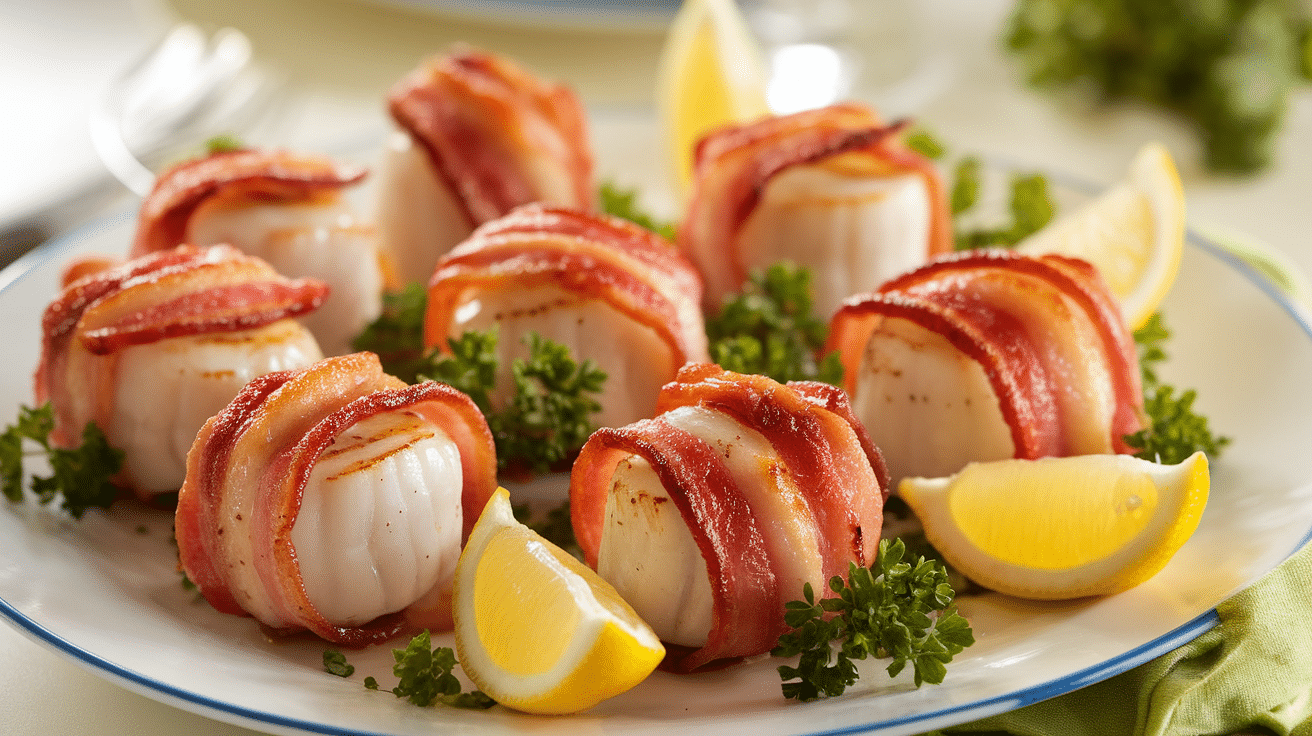 Delicious Bacon Wrapped Scallops Recipe