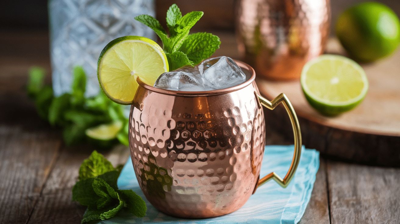 Classic Moscow Mule Cocktail Recipe