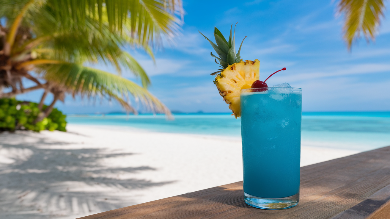 Refreshing Blue Hawaiian Cocktail Recipe