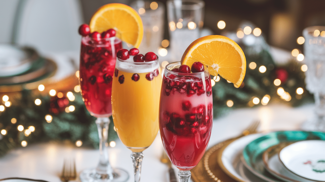 Festive Holiday Mimosa Recipe