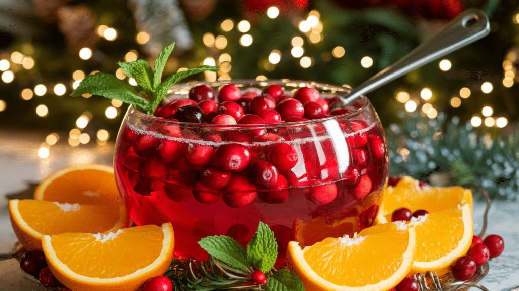 Festive Christmas Punch Recipe