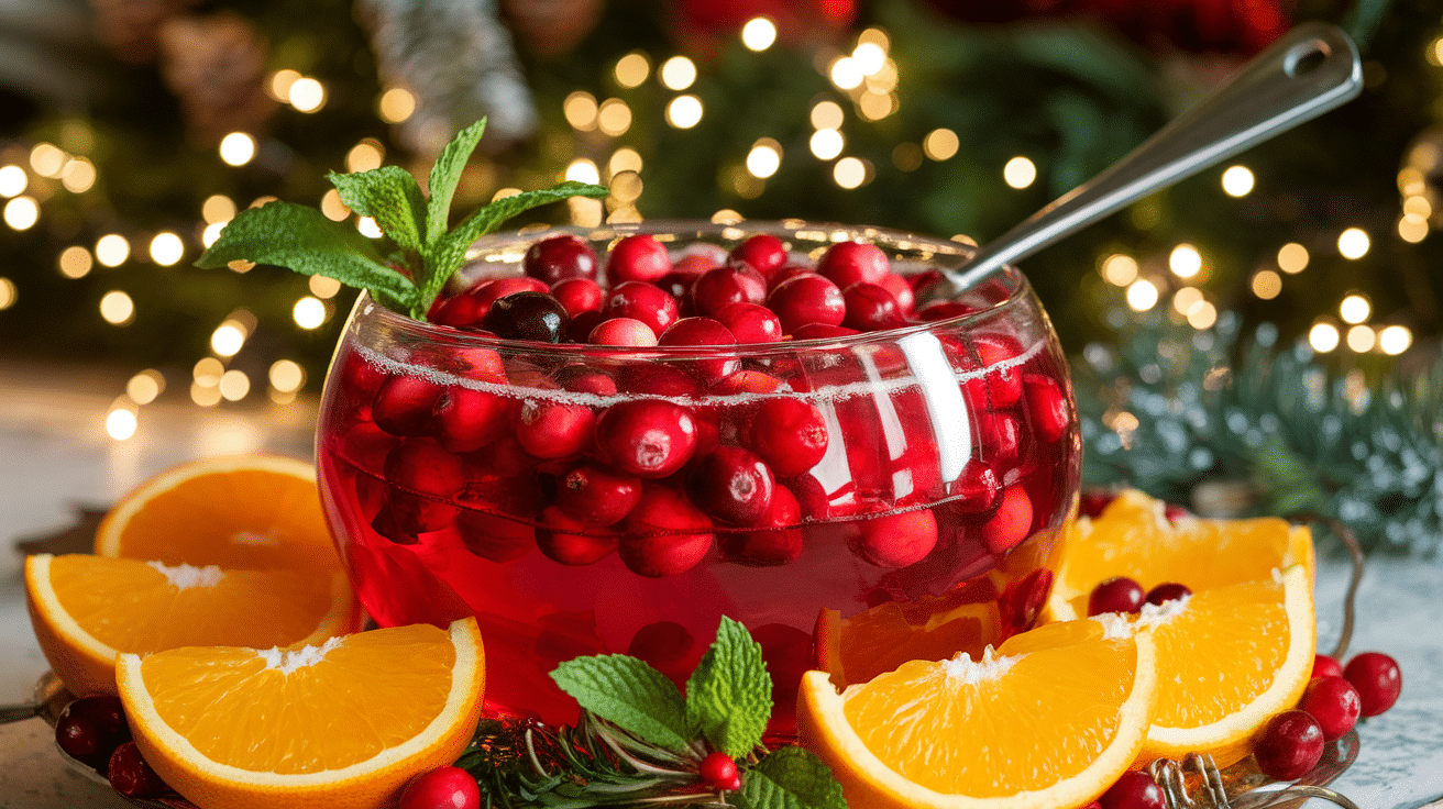 Festive Christmas Punch Recipe