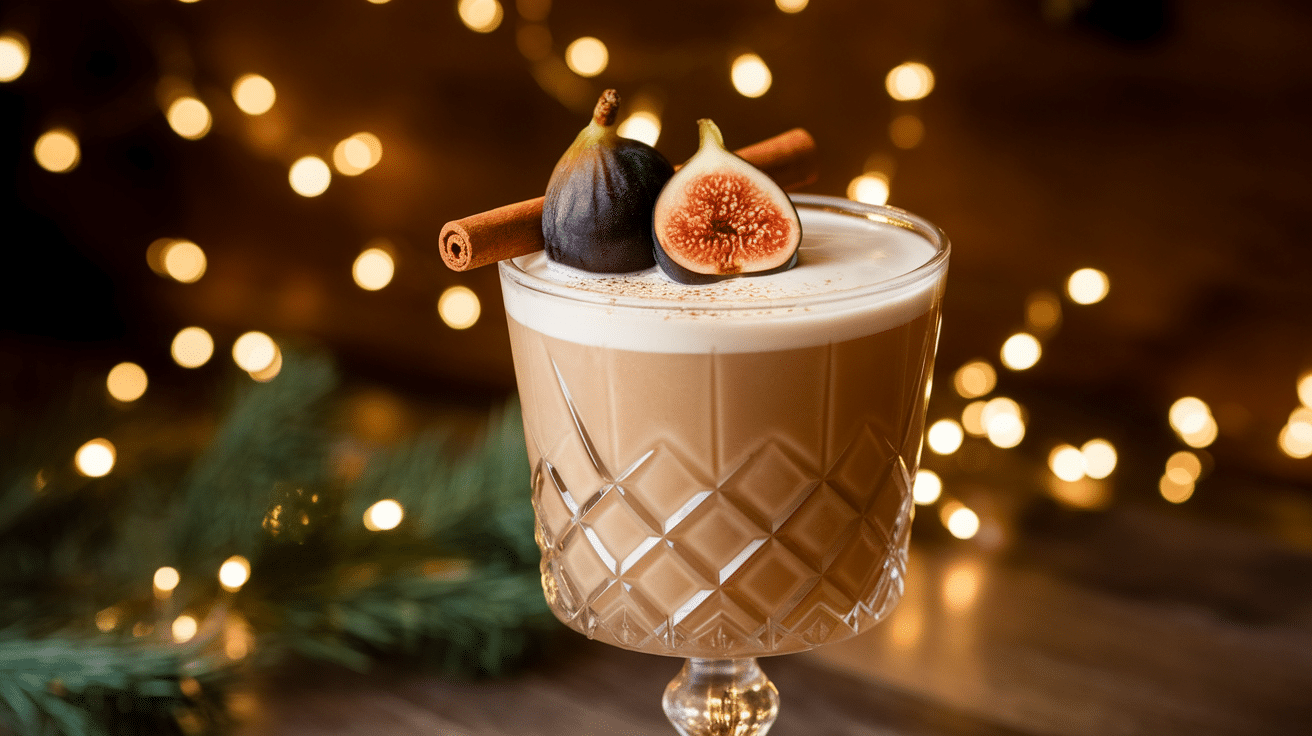 Festive Figgy Pudding Cocktail Recipe