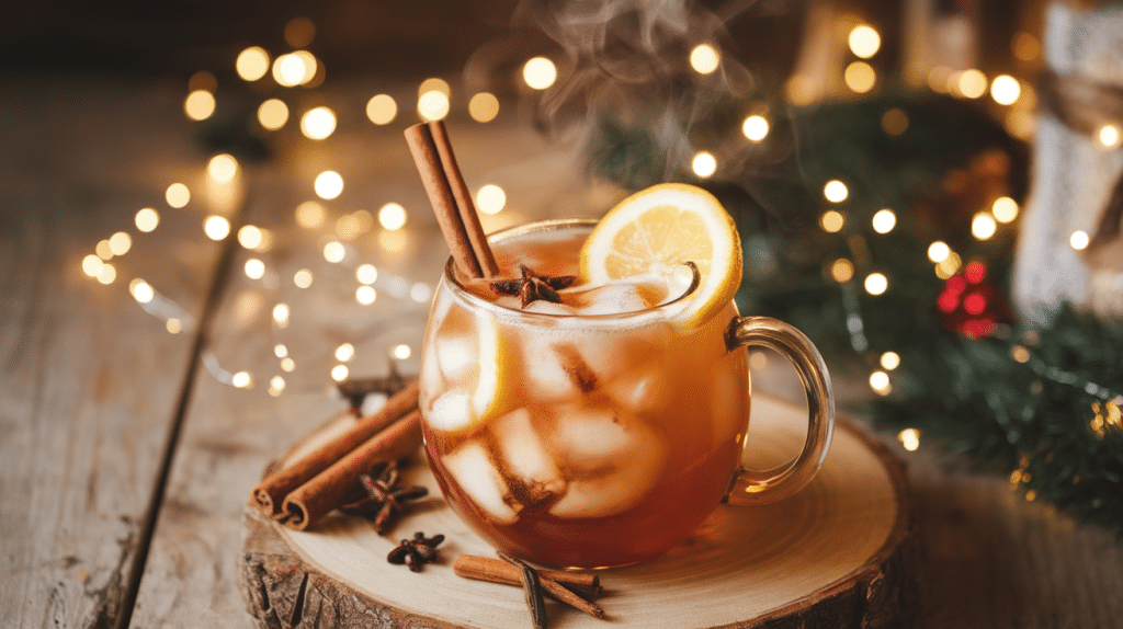 Warm and Spiced Yuletide Toddy Recipe