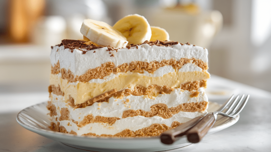 Chilled Banana Icebox Cake Recipe