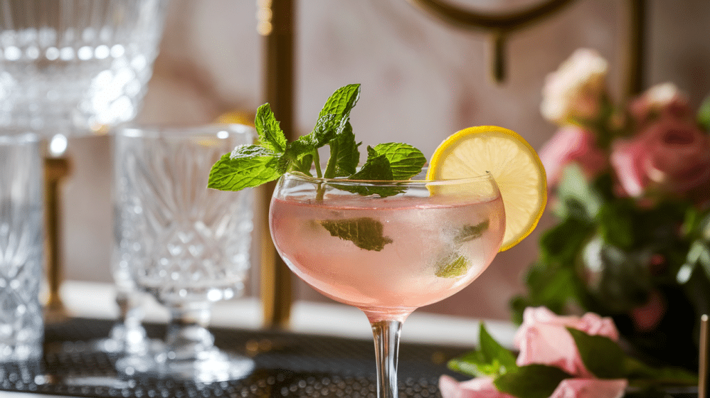 Refreshing Rose Water Cocktail Recipe