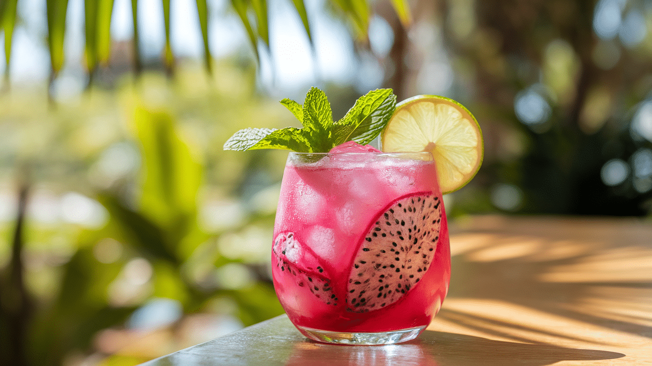 Refreshing Dragon Fruit Cocktail Recipe