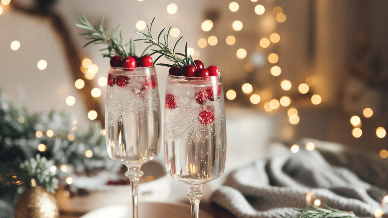 Festive Christmas Prosecco Cocktail Recipe