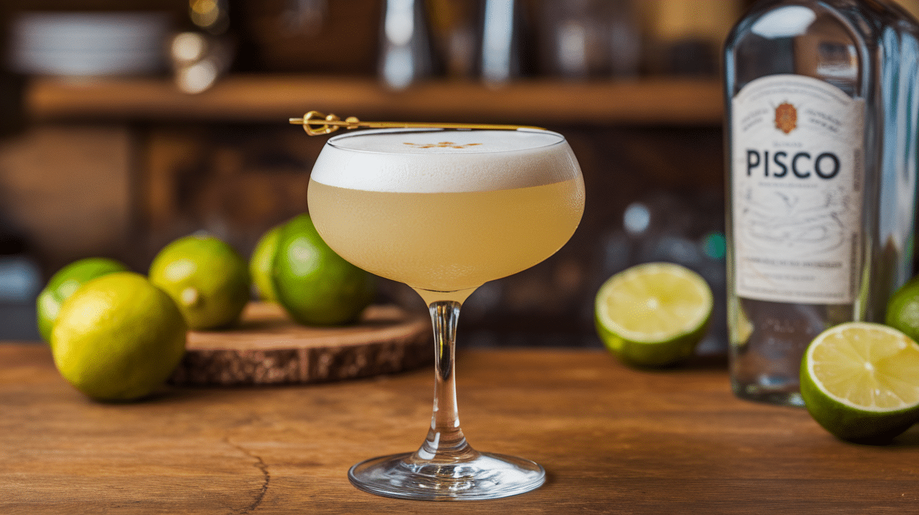 Classic Pisco Sour Cocktail Recipe