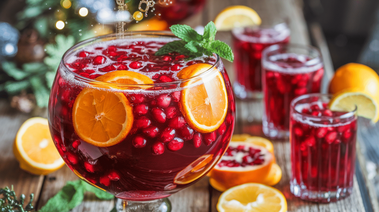 Festive Christmas Punch Recipe