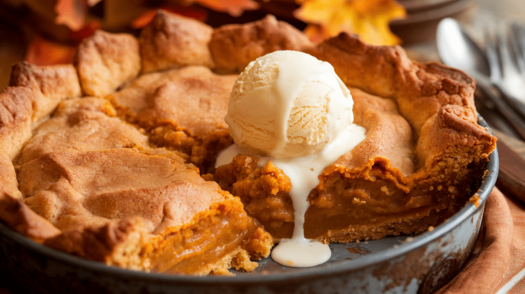 Warm and Spicy Pumpkin Cobbler Recipe