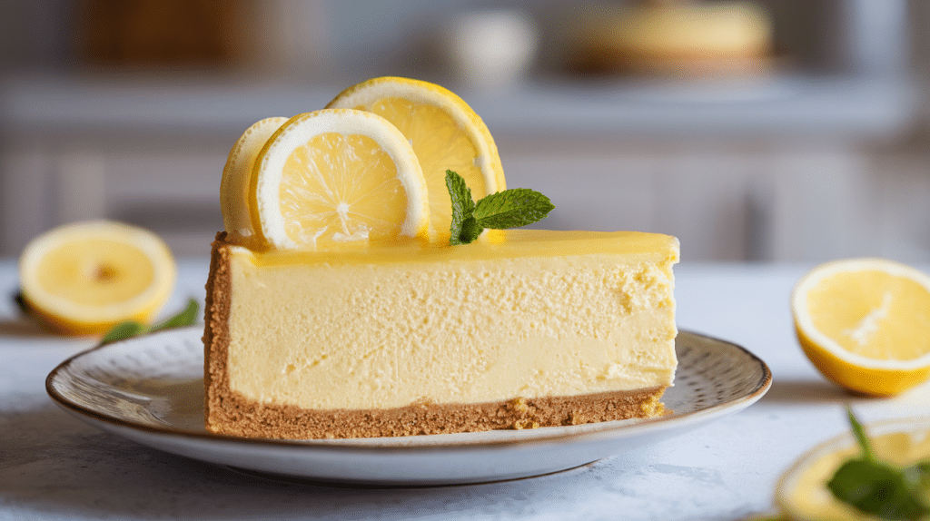 Zesty Lemon Cheesecake Recipe