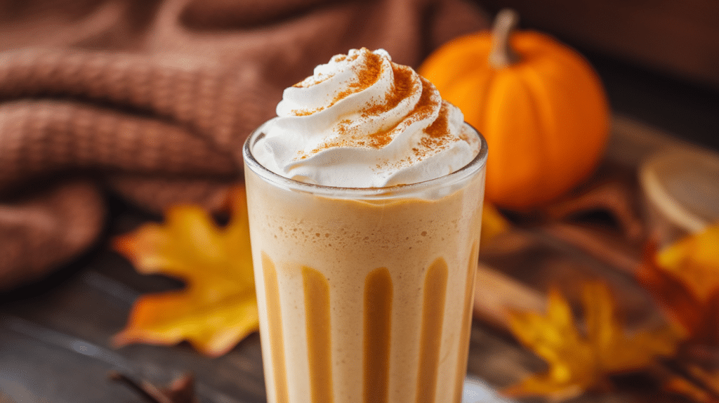 Creamy Pumpkin Spice Milkshake Recipe