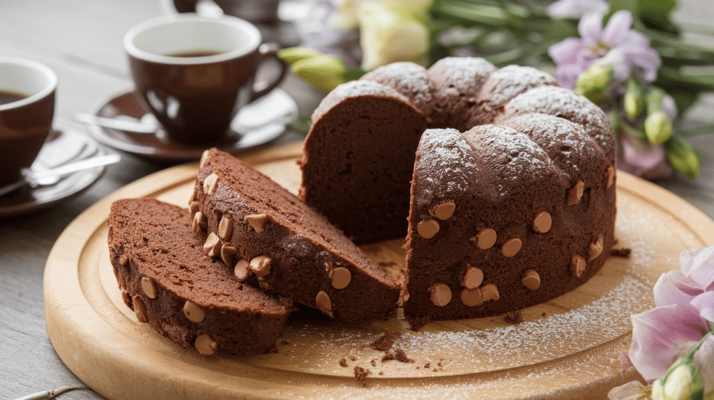 Rich and Moist Chocolate Pound Cake Recipe