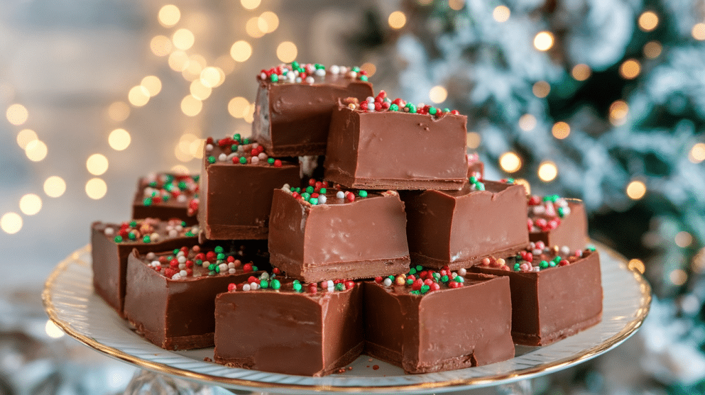 Decadent Chocolate Christmas Fudge Recipe