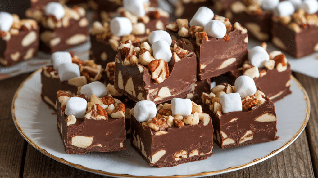 Decadent Rocky Road Fudge Recipe