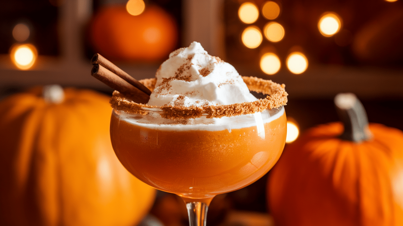 Delicious Pumpkin Pie Martini Recipe