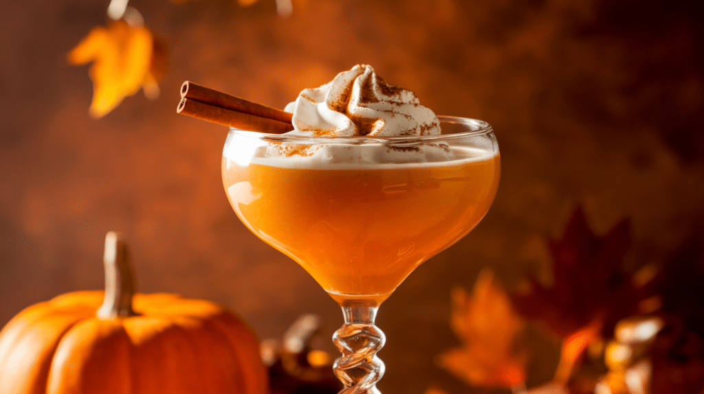 Delicious Creamy Pumpkin Spice Martini Recipe