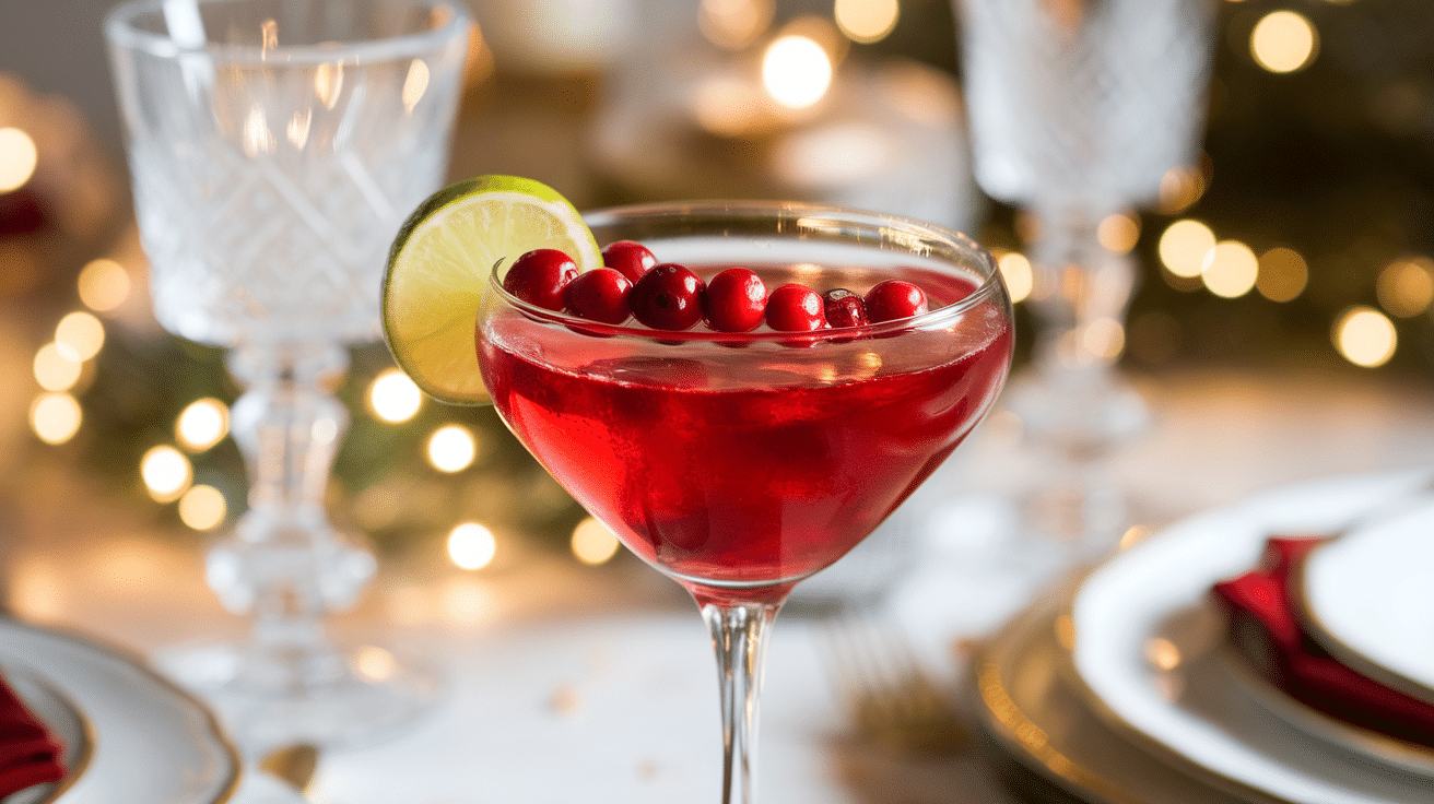 Festive Cranberry Martini Recipe