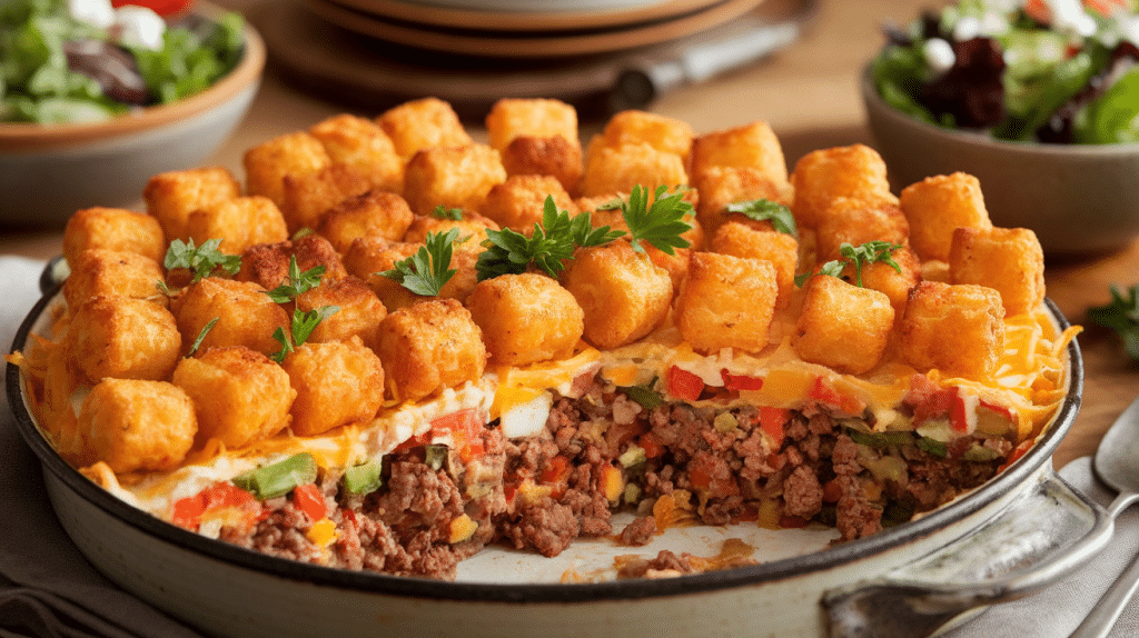 Savory Tater Tot Casserole Recipe