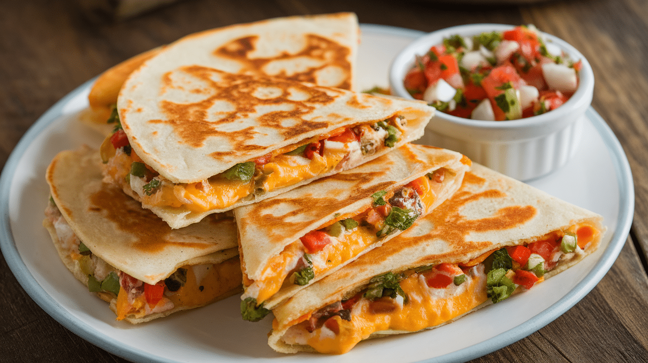 Crispy Air Fryer Quesadillas Recipe