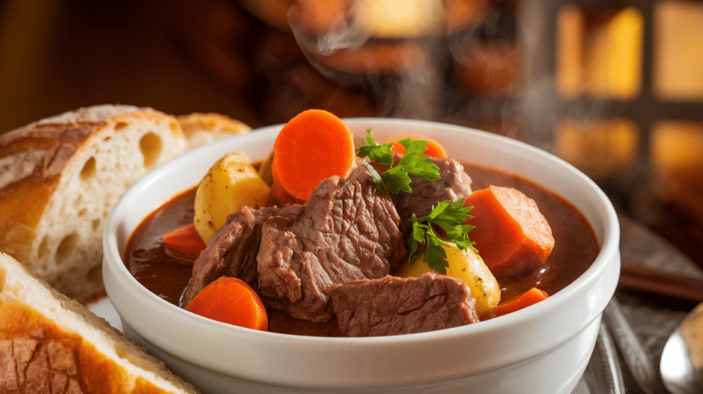 Hearty Beef Stew with Vegetables Recipe