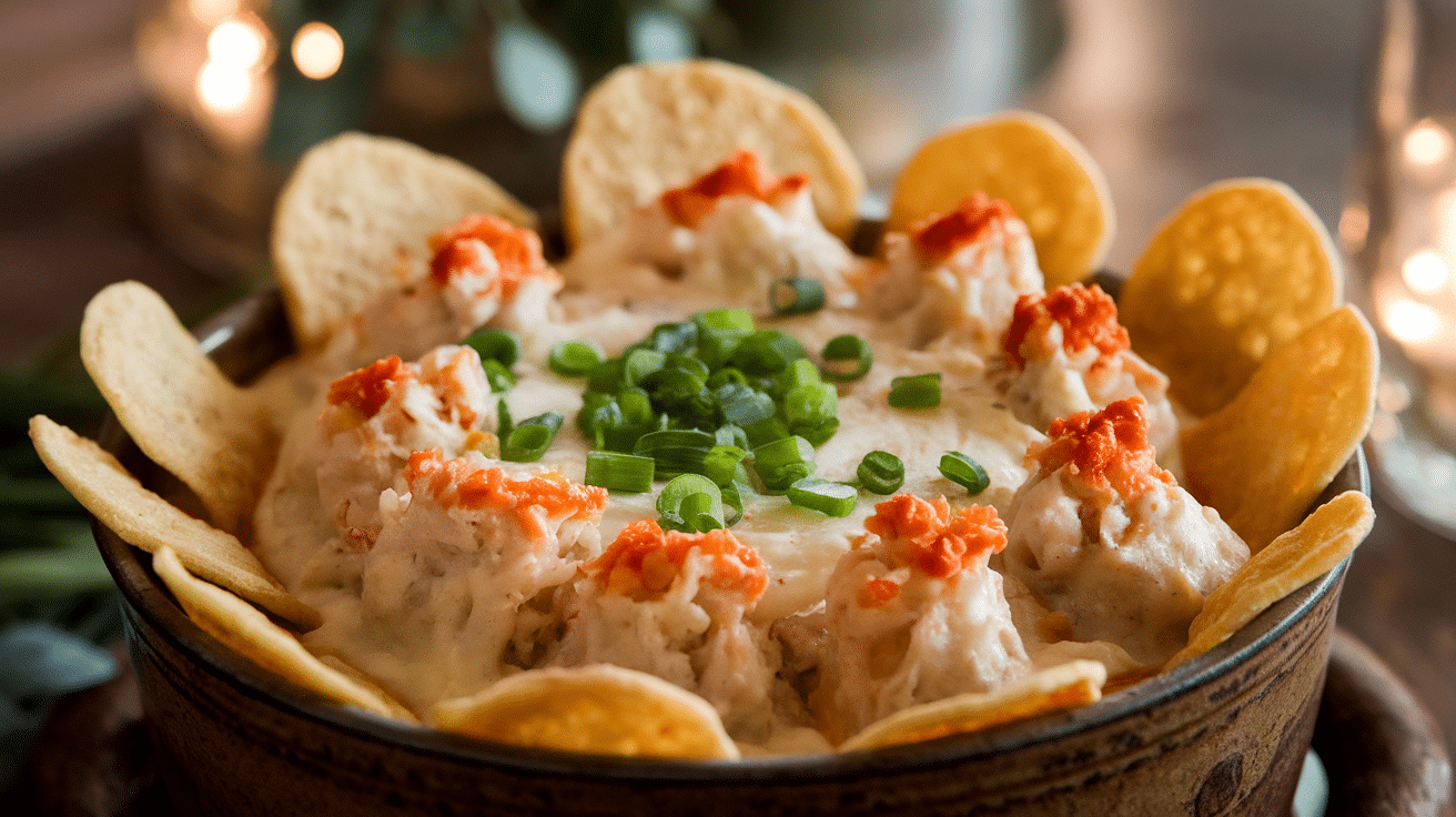 Creamy Crab Rangoon Dip Recipe