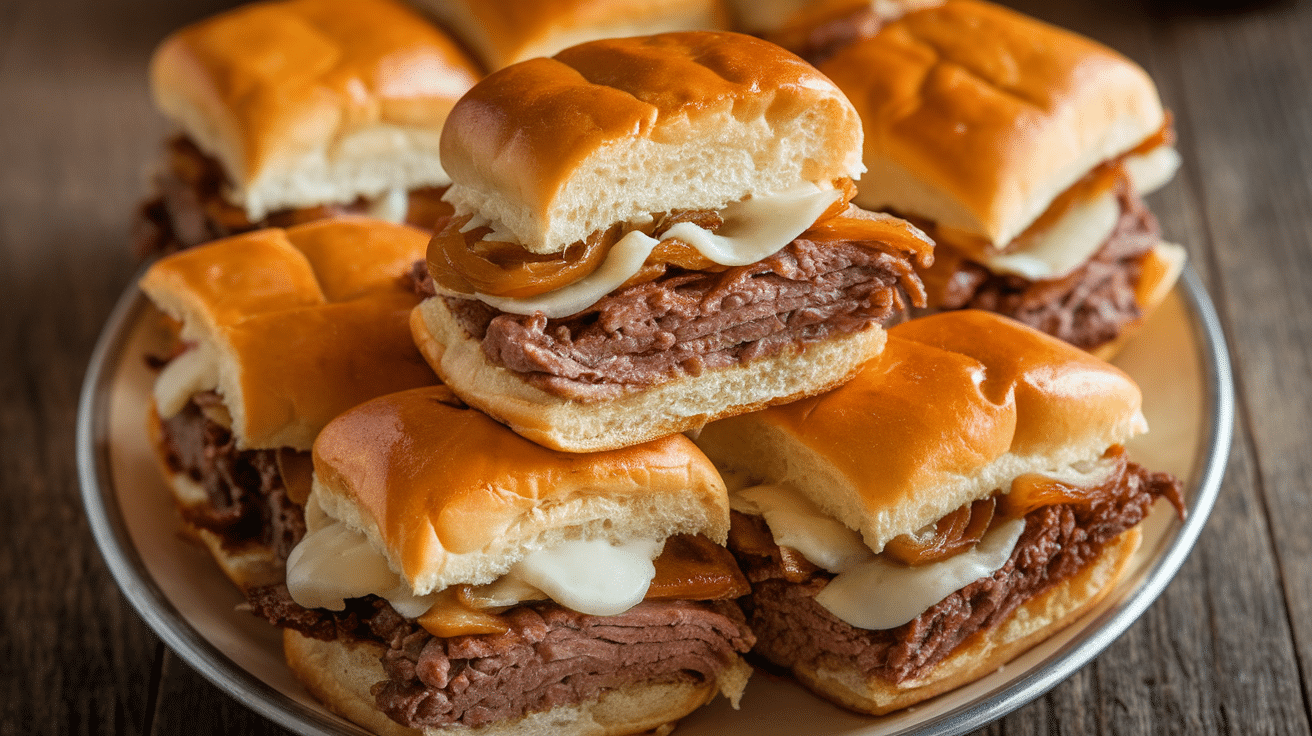 Savory Philly Cheesesteak Sliders Recipe