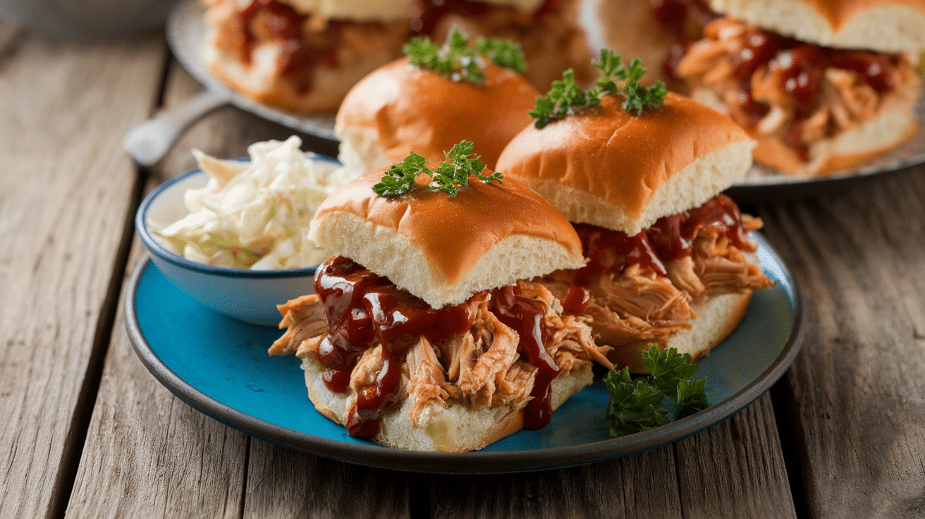 Savory BBQ Chicken Sliders Recipe