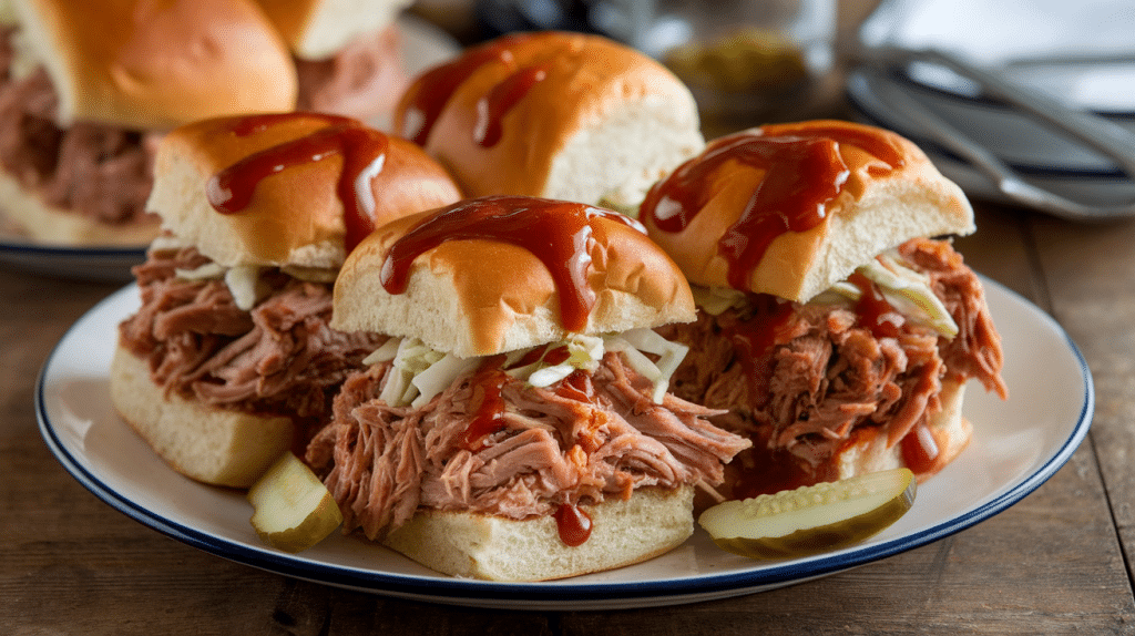 Savory Pulled Pork Sliders Recipe