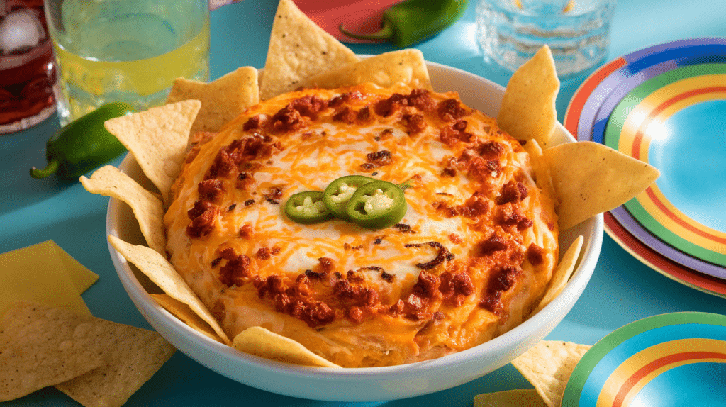 Spicy and Creamy Jalapeño Popper Dip Recipe