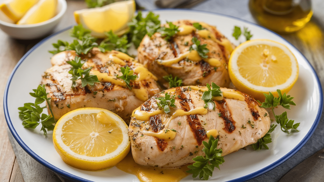 Zesty Lemon Garlic Chicken Recipe