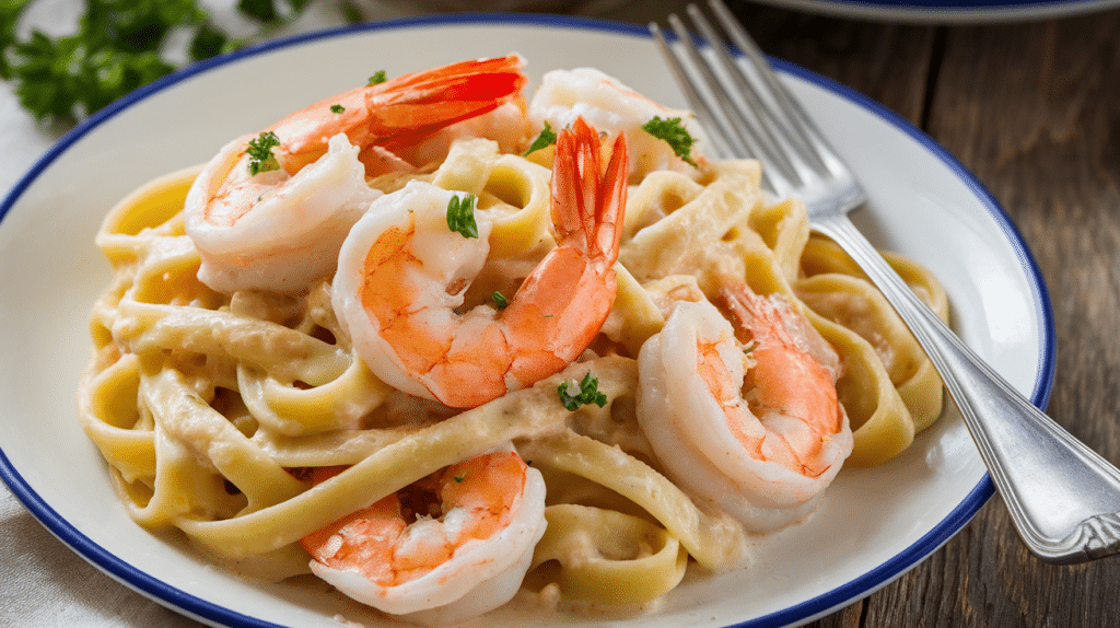 Creamy Shrimp Carbonara Recipe