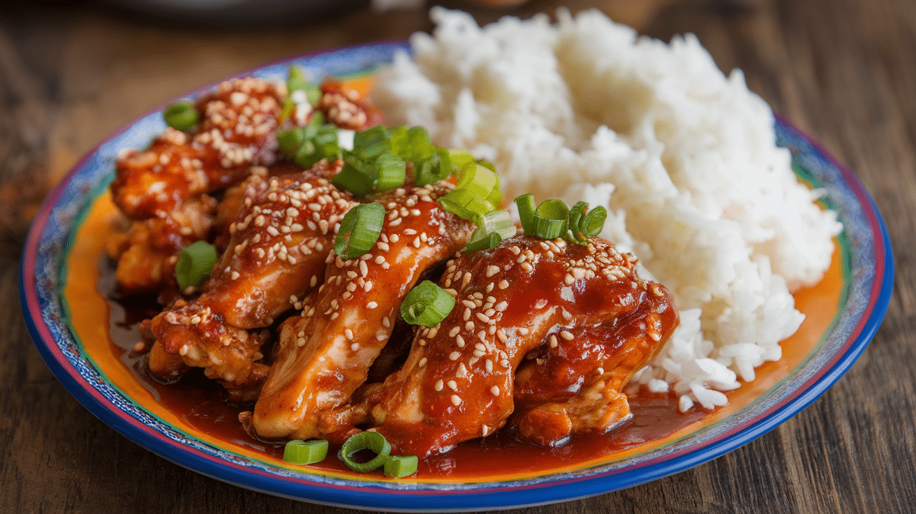 Spicy Korean Gochujang Chicken Recipe