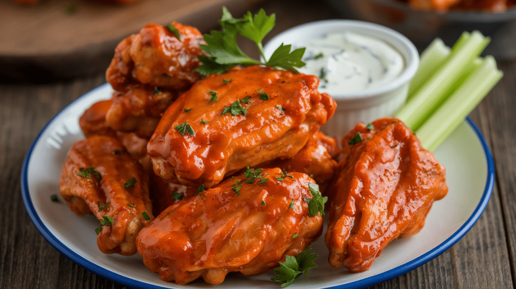 Crispy Air Fryer Buffalo Wings Recipe