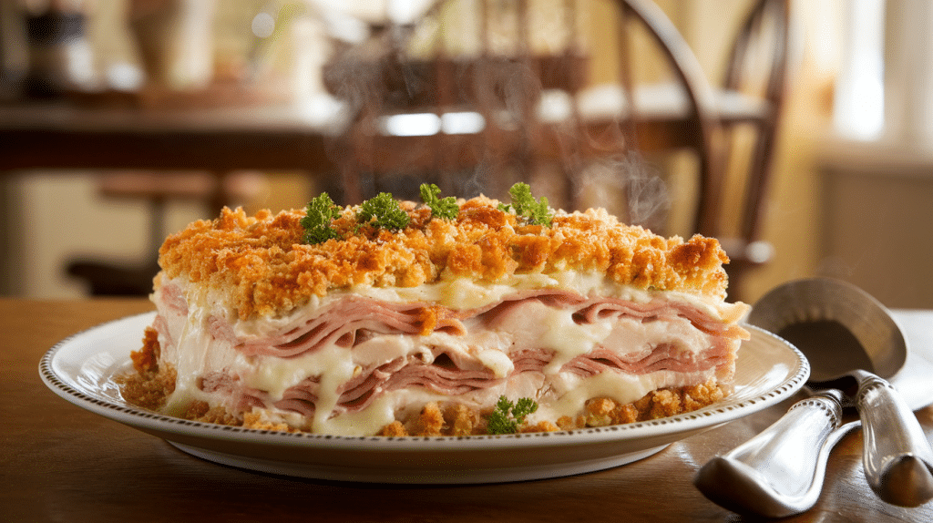 Delicious Chicken Cordon Bleu Casserole Recipe