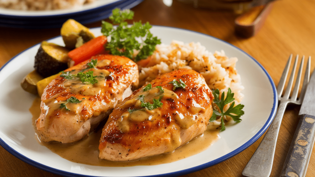 Savory Honey Mustard Chicken Recipe