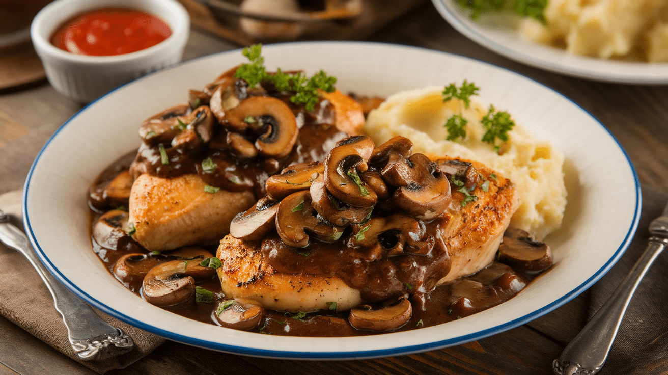 Delicious Olive Garden Chicken Marsala Recipe