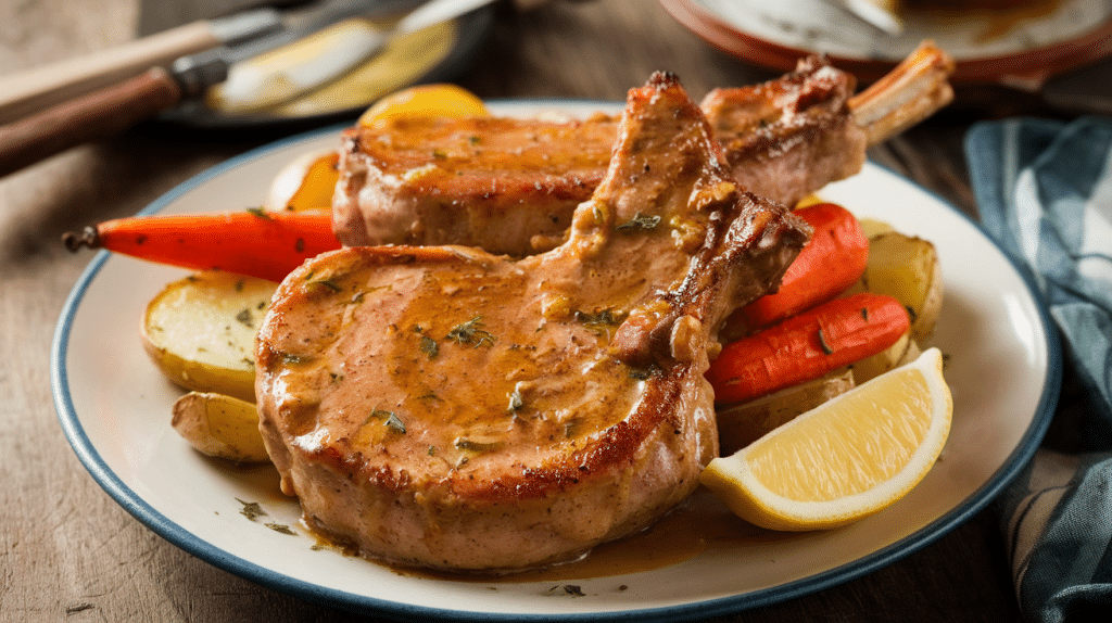 Savory Honey Mustard Pork Chops Recipe