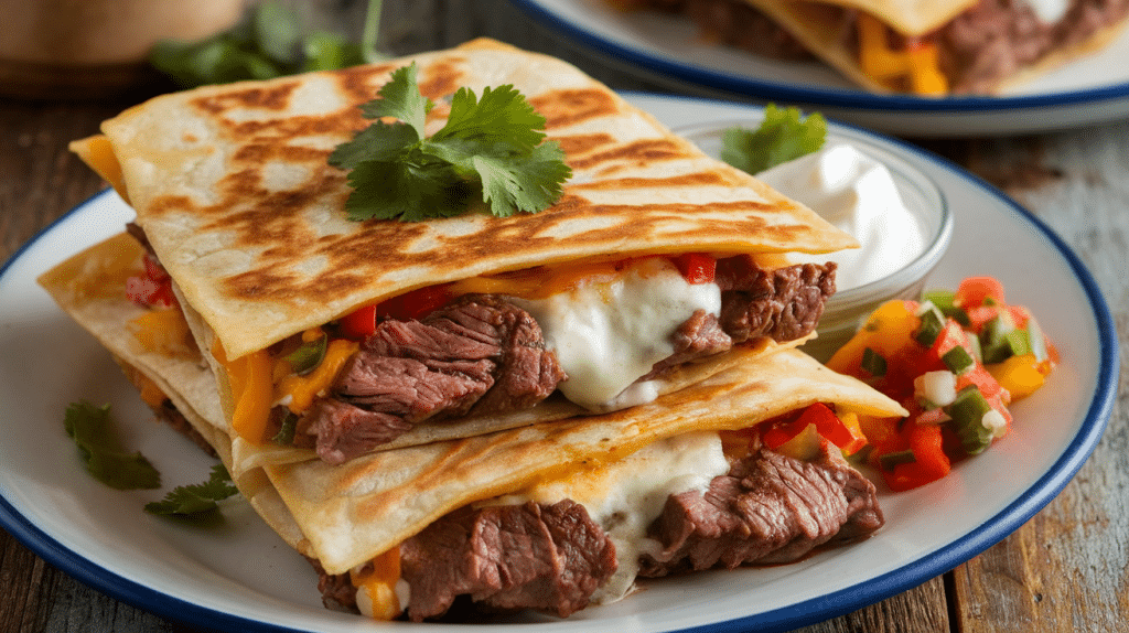 Savory Steak Quesadillas Recipe