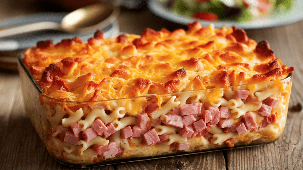 Delicious Ham and Cheese Casserole Recipe