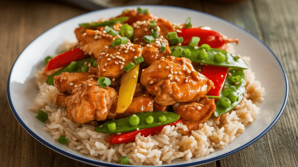 Sweet and Savory Honey Garlic Chicken Stir Fry