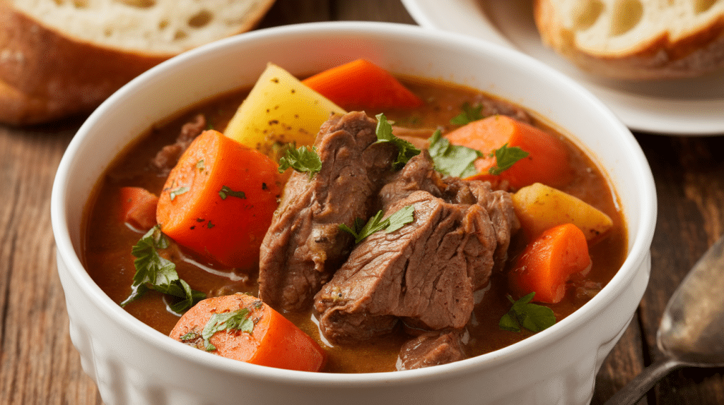 Classic Old Fashioned Beef Stew Recipe