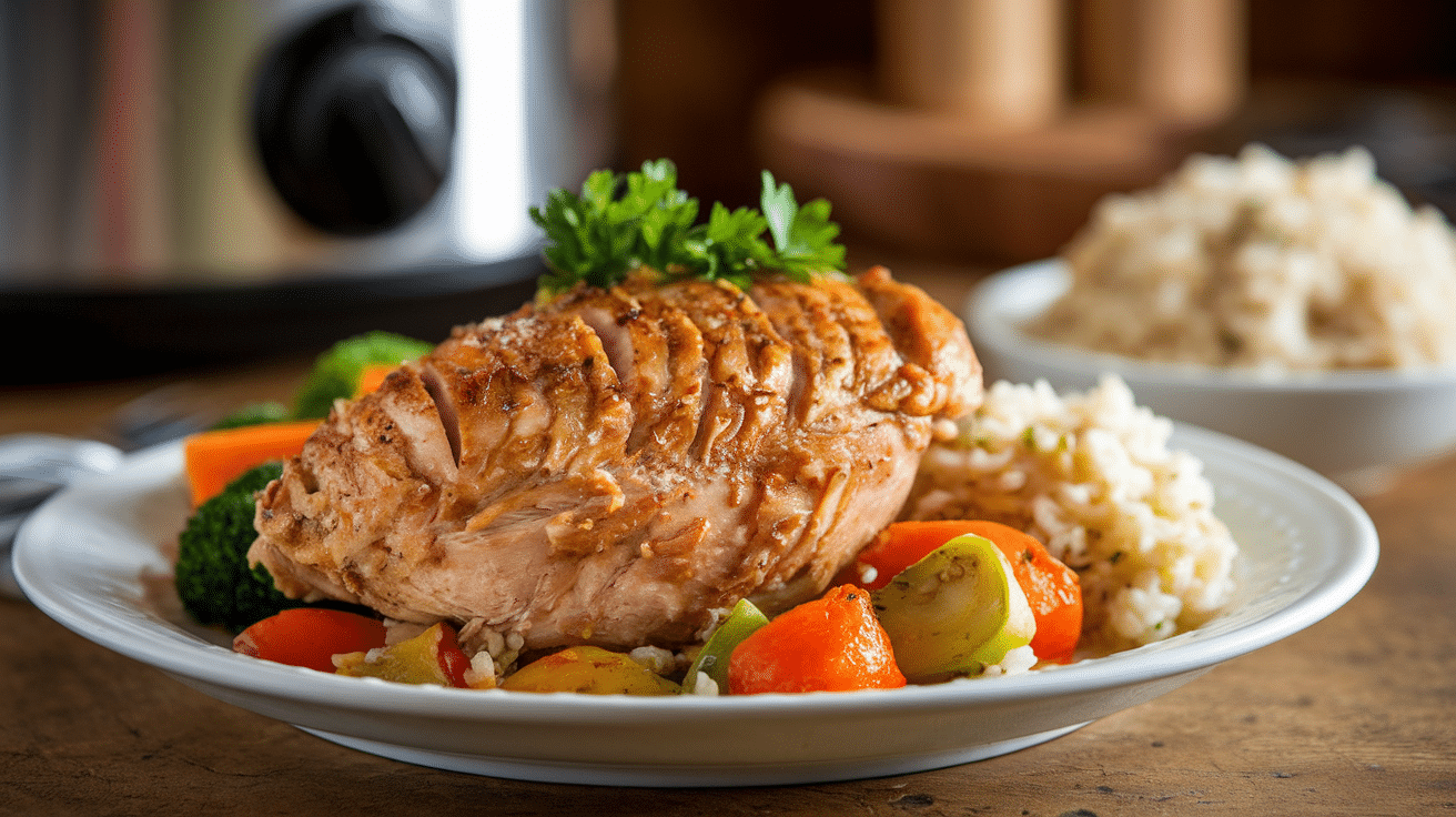 Savory Crockpot Chicken Breast Recipe