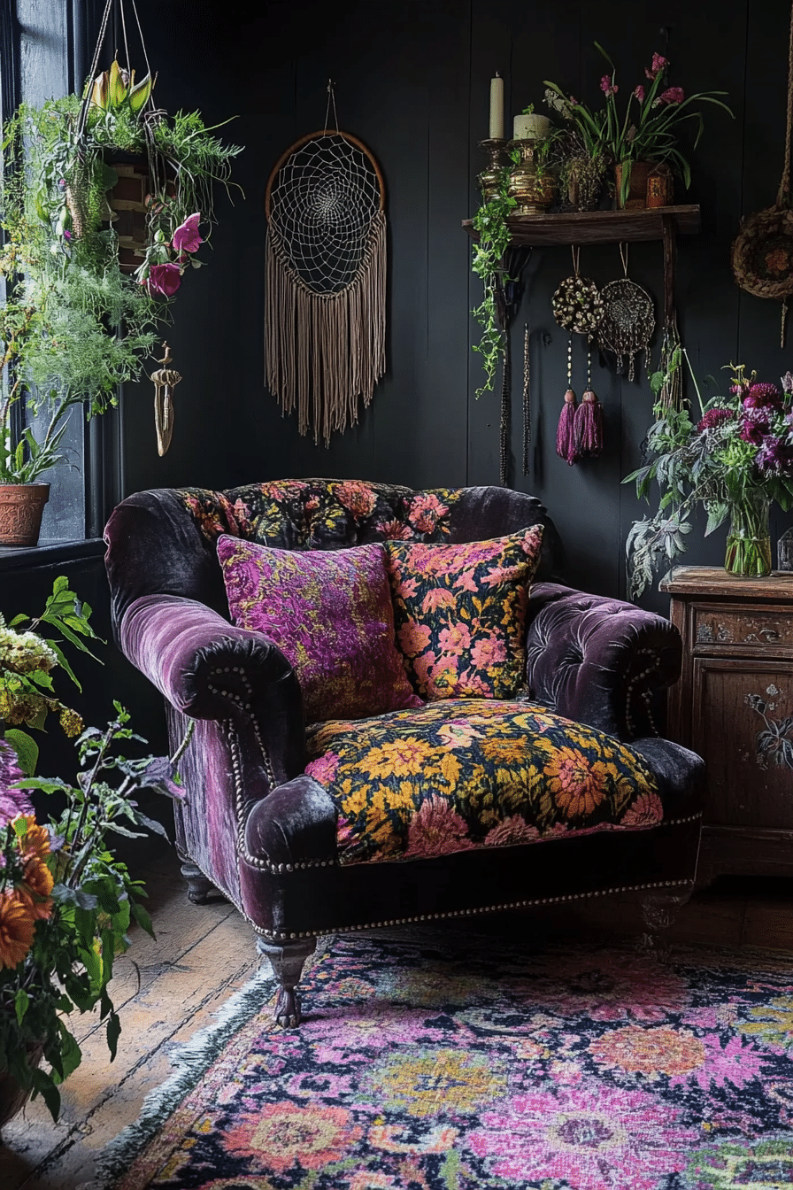 19 Black Boho Bedroom Ideas That Perfectly Balance Dark and Light