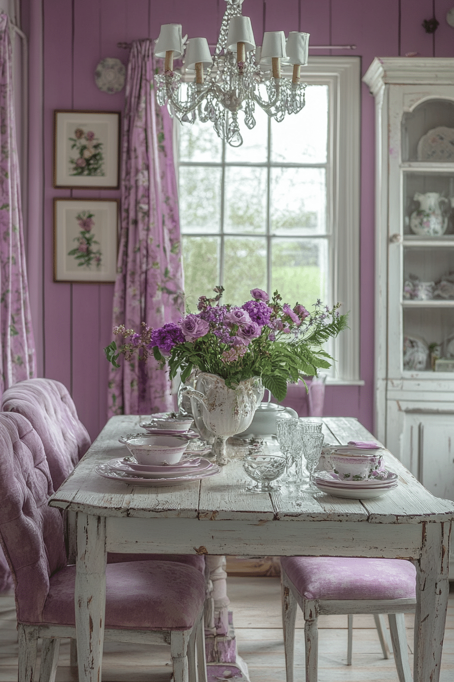 19 Shabby Chic Dining Room Ideas for a Budget-Friendly Transformation