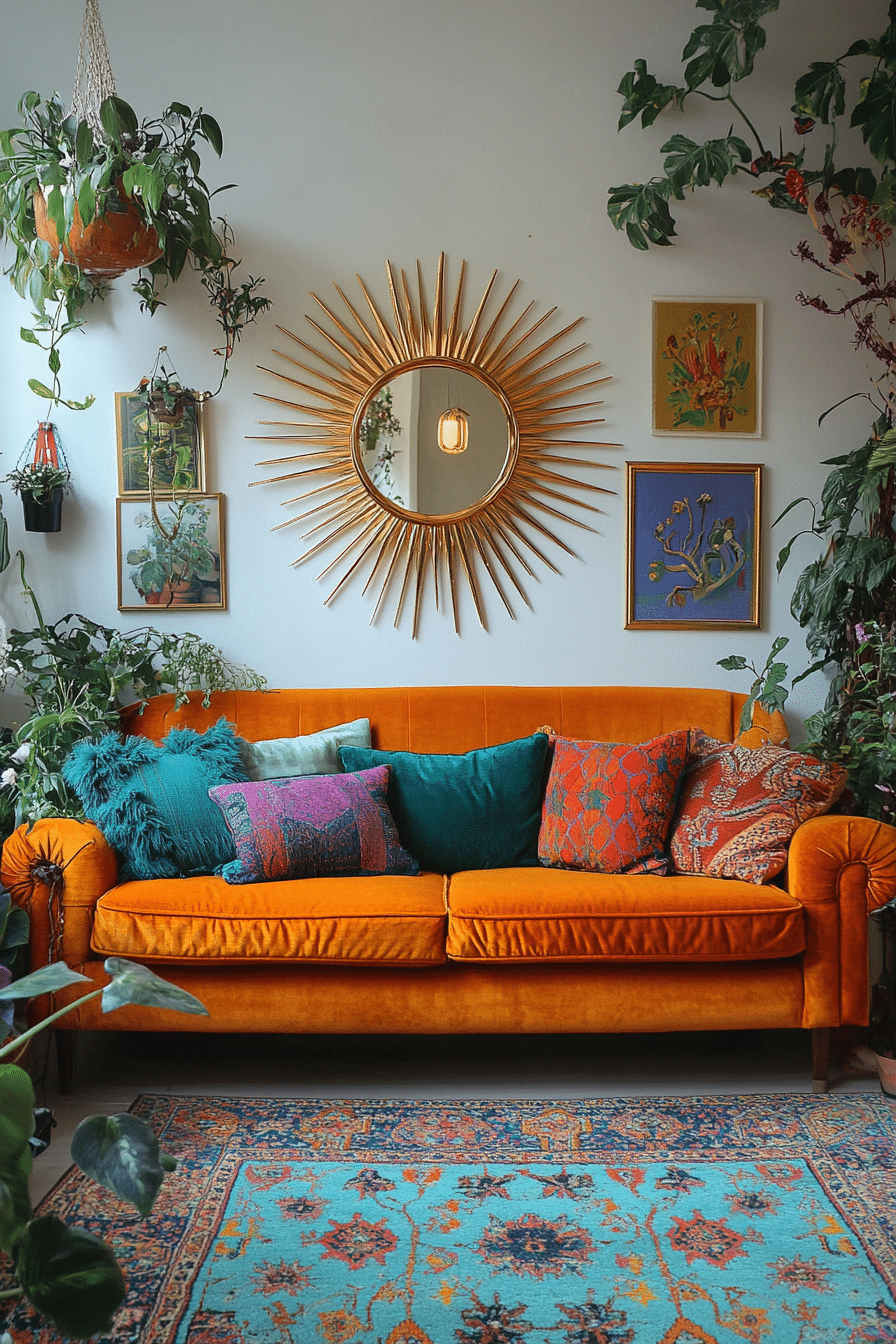 19 Colorful Boho Decor Ideas That Celebrate Bold Patterns